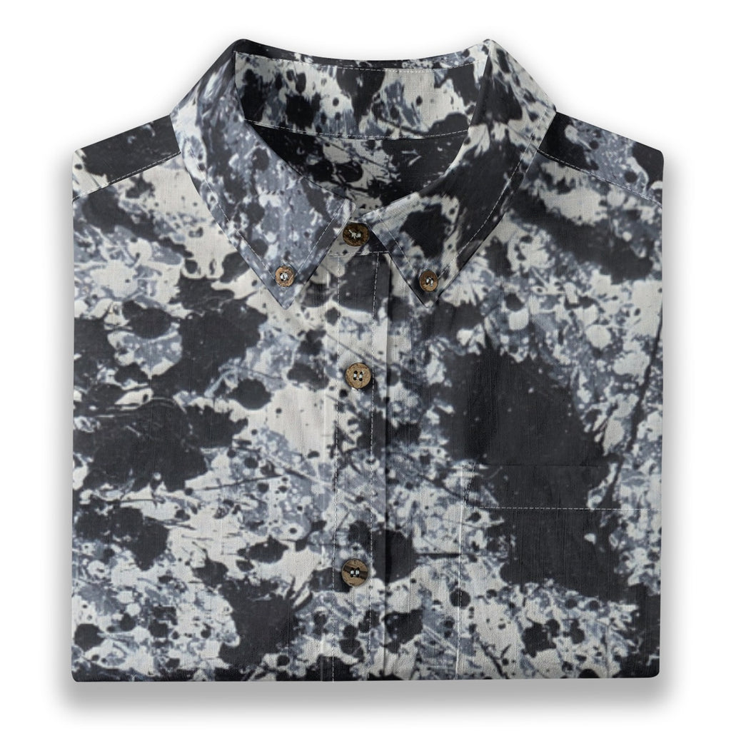 All-Over Print Men's Breathable Cotton Shirt|125GSM