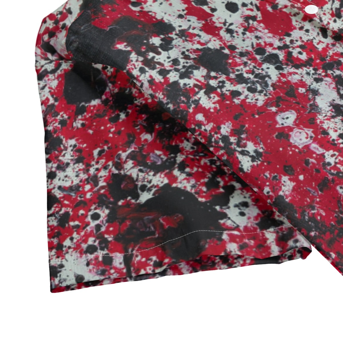All-Over Print Men's Hawaiian Shirt With Button Closure |115GSM Cotton poplin