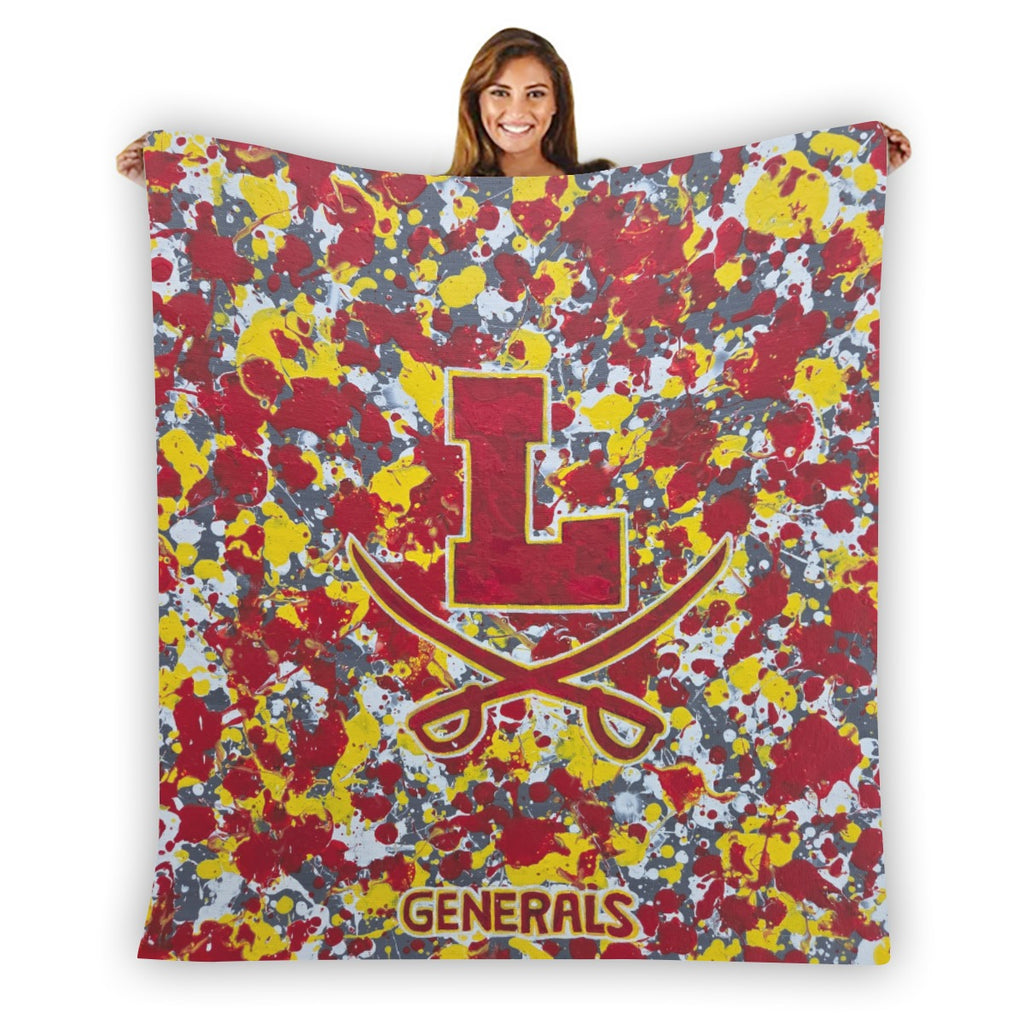 Single-Side Printing Flannel Blanket