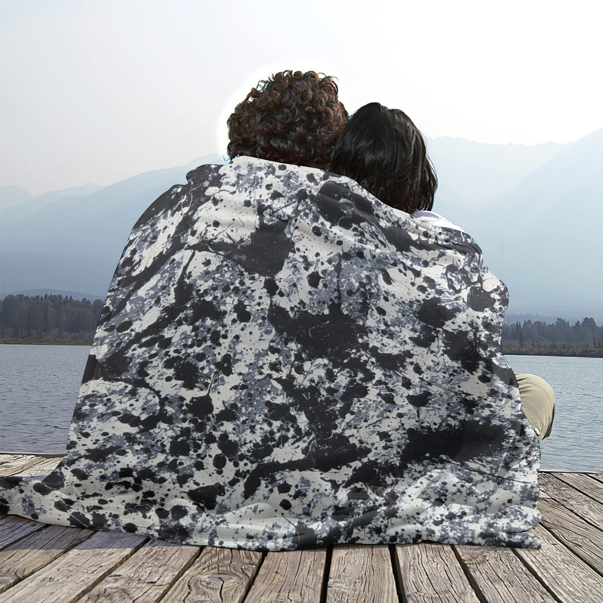 Single-Side Printing Flannel Blanket