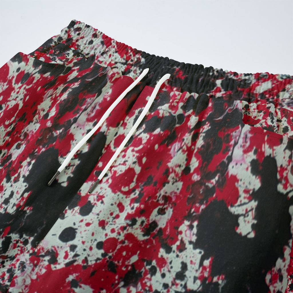All-Over Print Unisex Straight Casual Pants | 245GSM Cotton