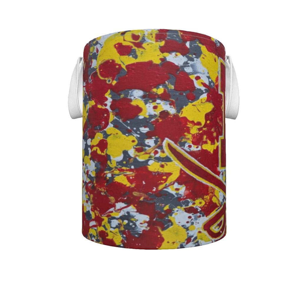 All-Over Print Foldable Laundry Basket