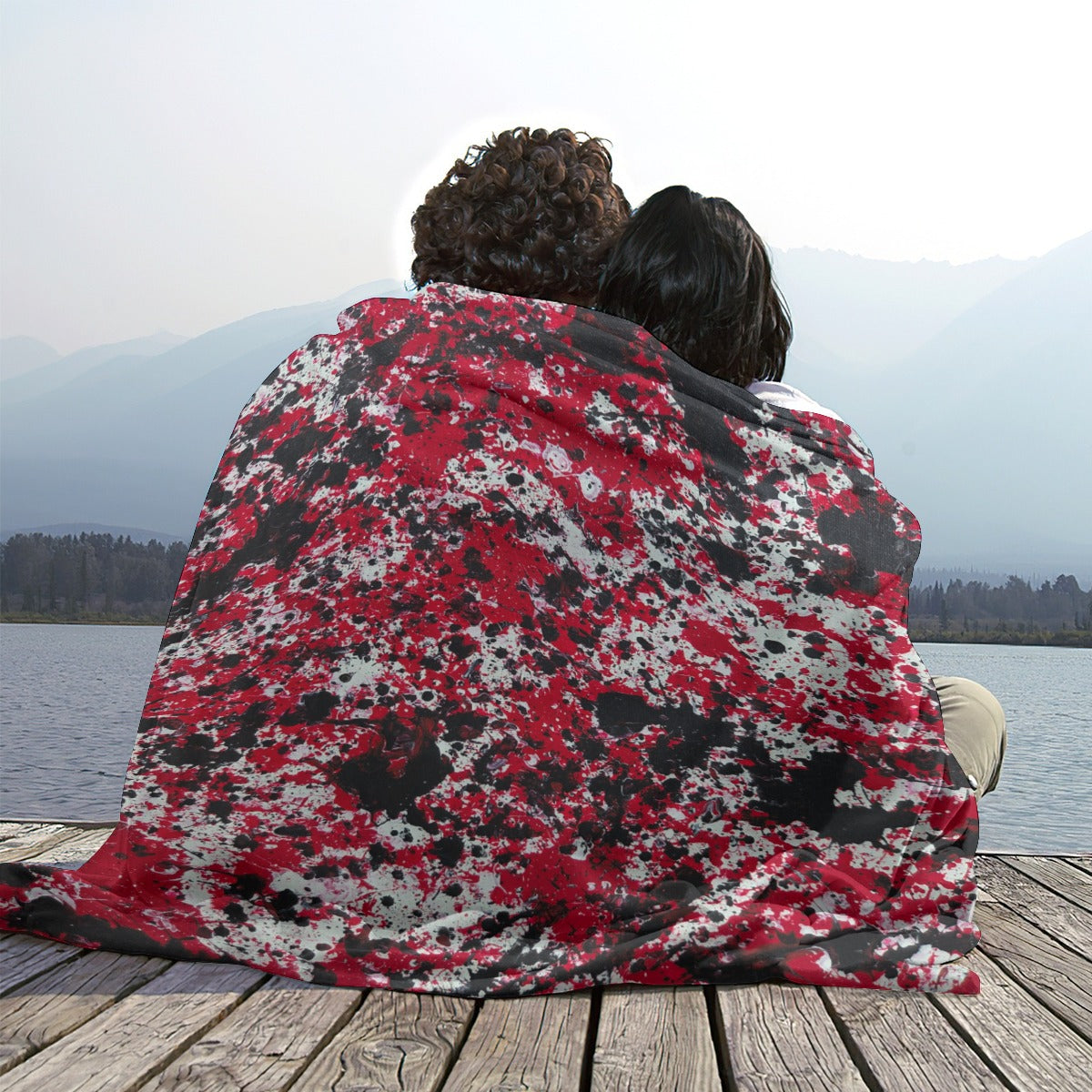 Single-Side Printing Flannel Blanket