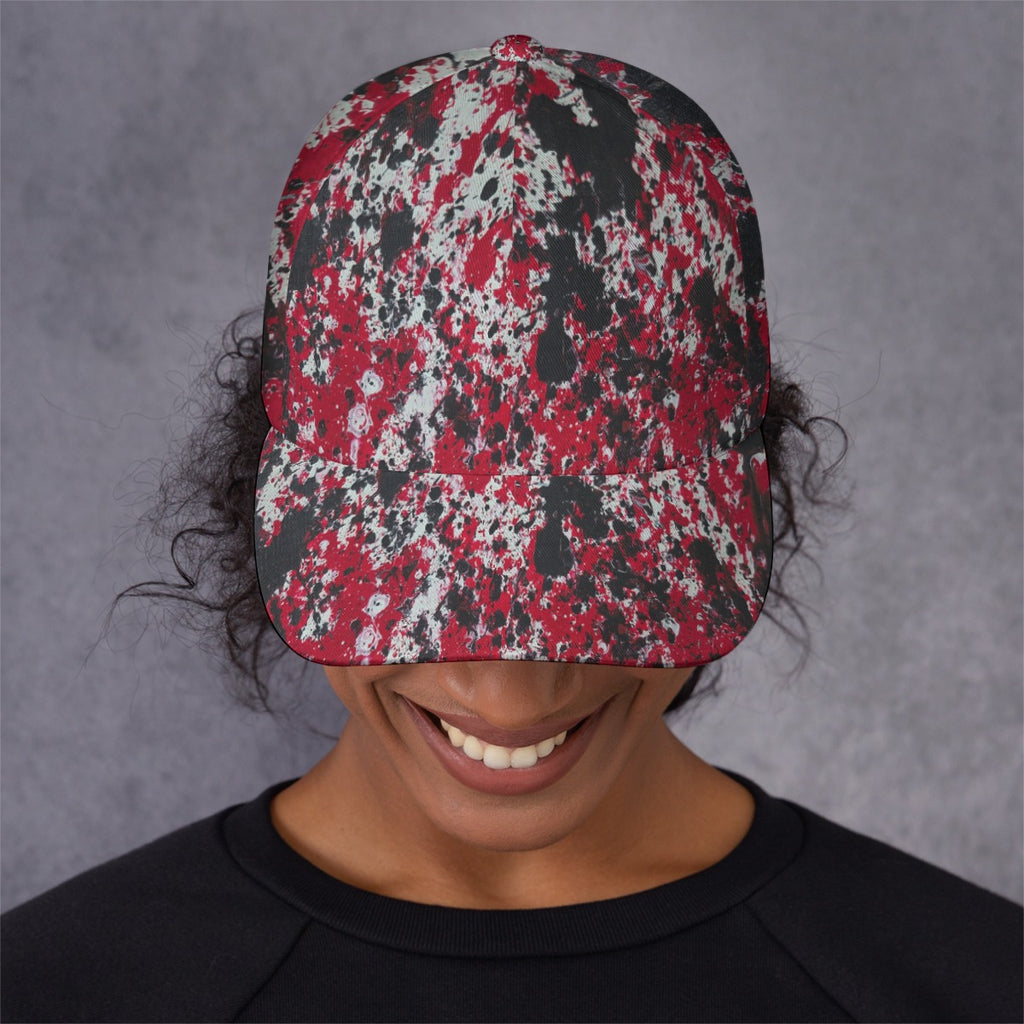 All-Over Print Peaked Cap
