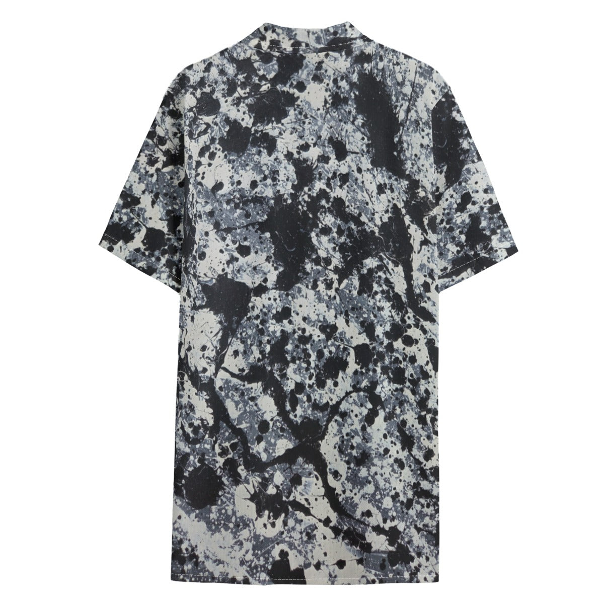 All-Over Print Men's Hawaiian Shirt With Button Closure |115GSM Cotton poplin