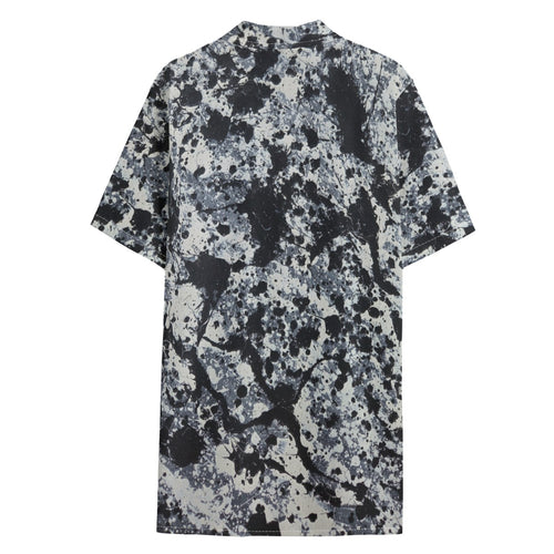 All-Over Print Men's Hawaiian Shirt With Button Closure |115GSM Cotton poplin