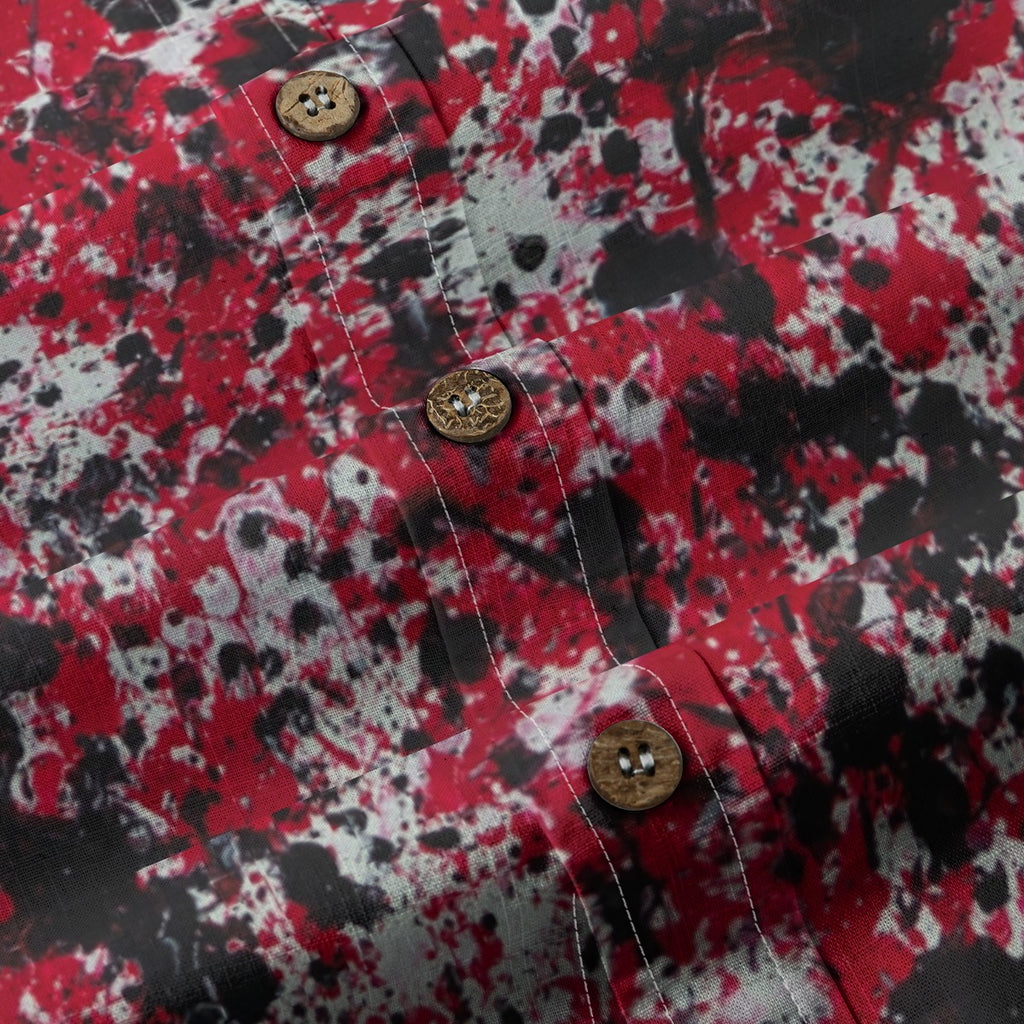 All-Over Print Men's Breathable Cotton Shirt|125GSM