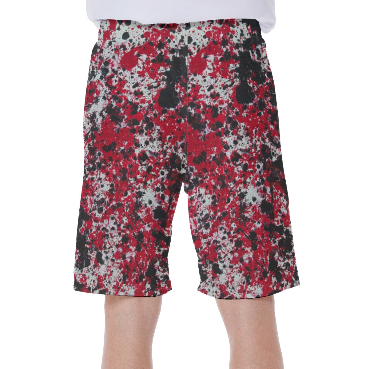All-Over Print Men‘s Beach Shorts With Lining