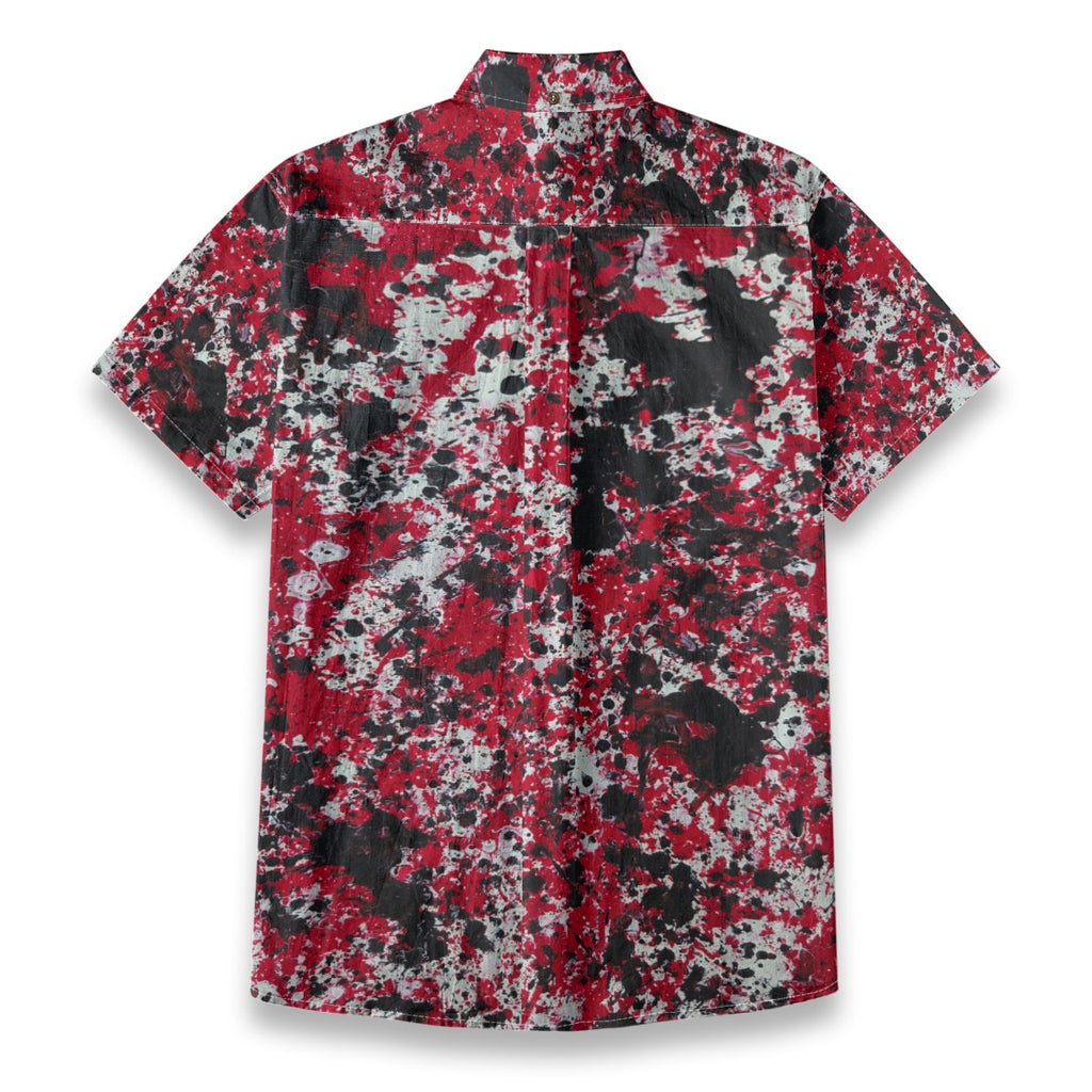 All-Over Print Men's Breathable Cotton Shirt|125GSM