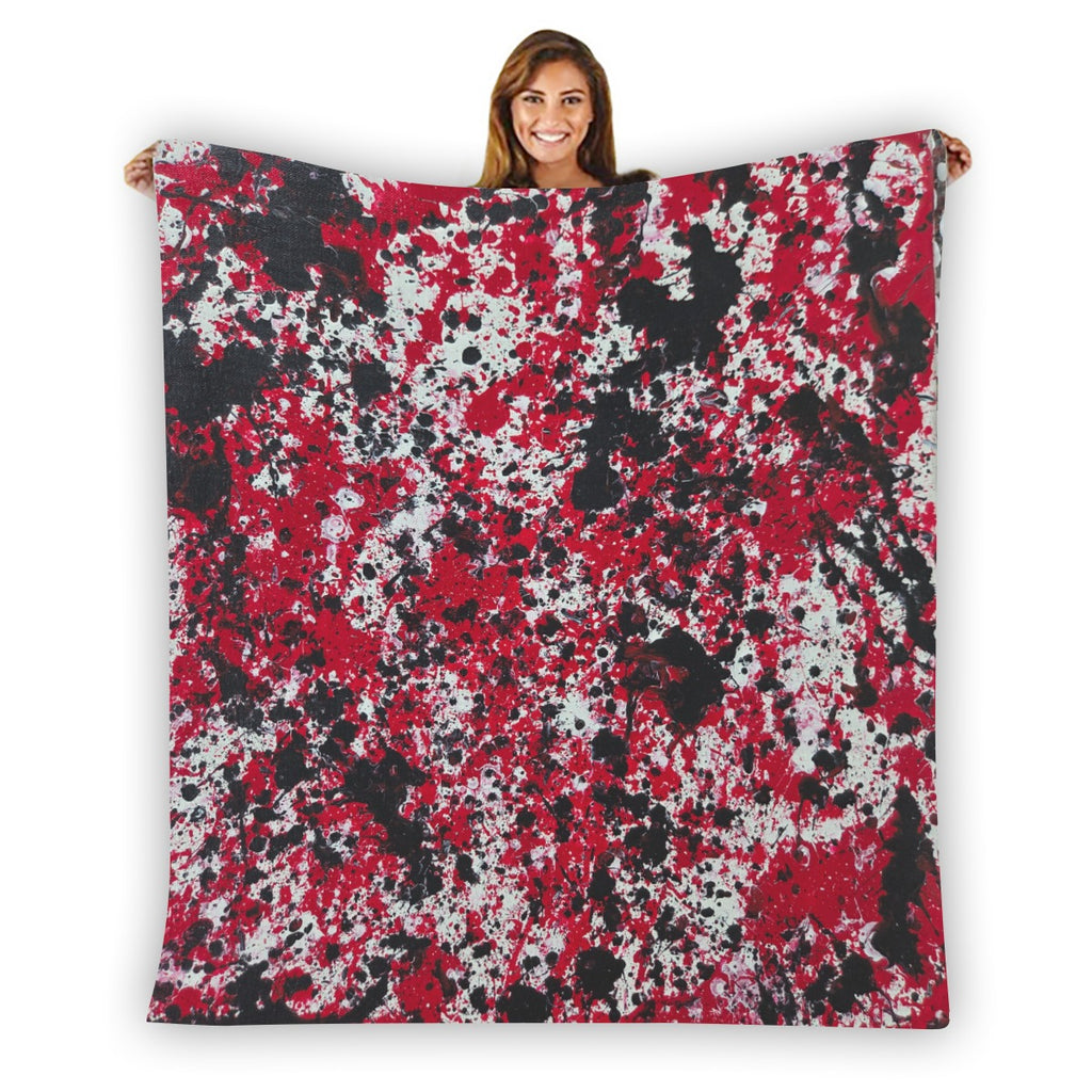 Single-Side Printing Flannel Blanket