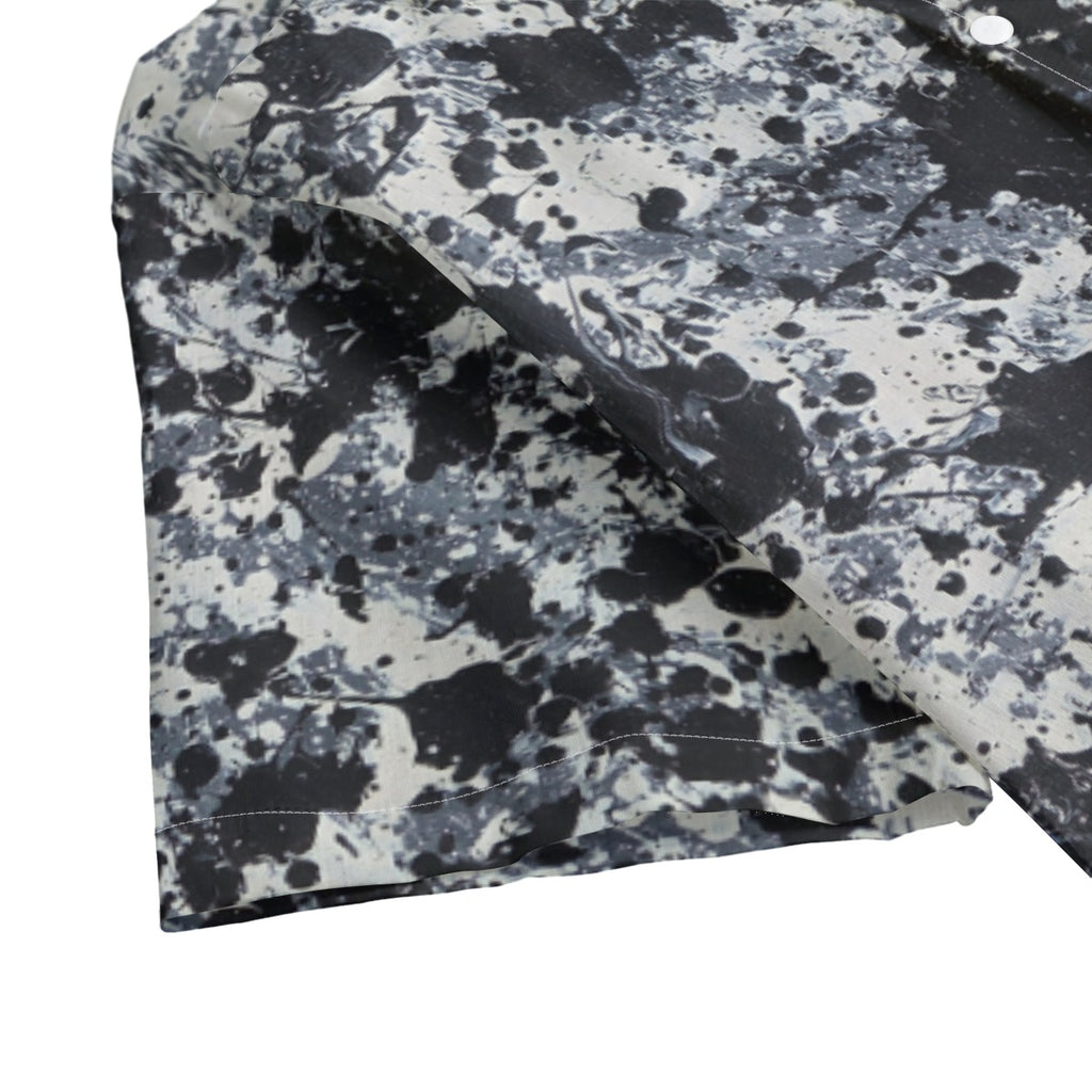 All-Over Print Men's Hawaiian Shirt With Button Closure |115GSM Cotton poplin