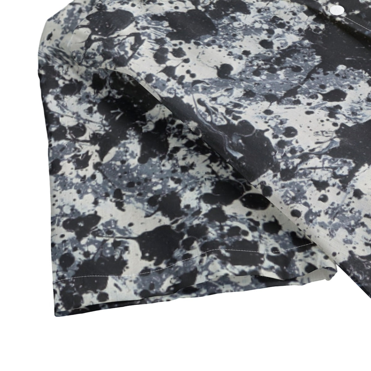 All-Over Print Men's Hawaiian Shirt With Button Closure |115GSM Cotton poplin