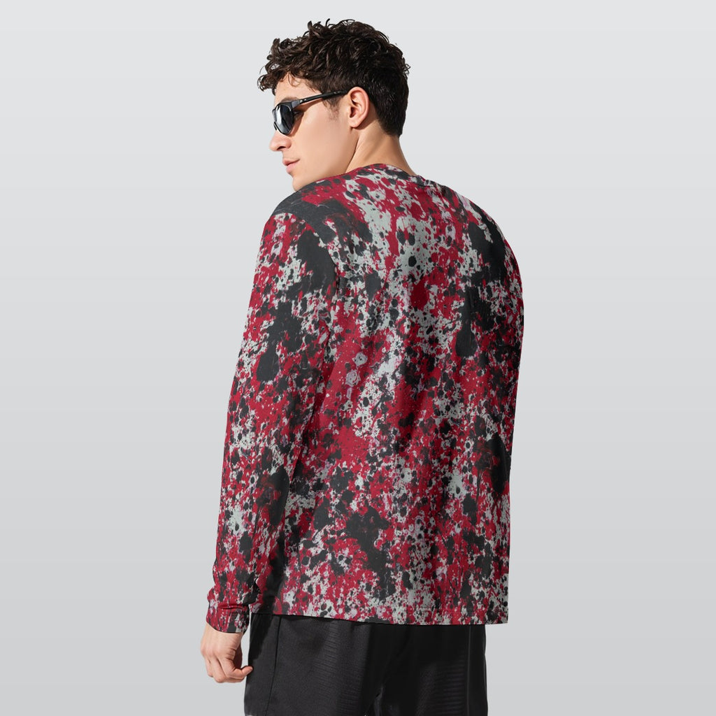 All-Over Print Long Sleeve T-Shirt | 190GSM Cotton