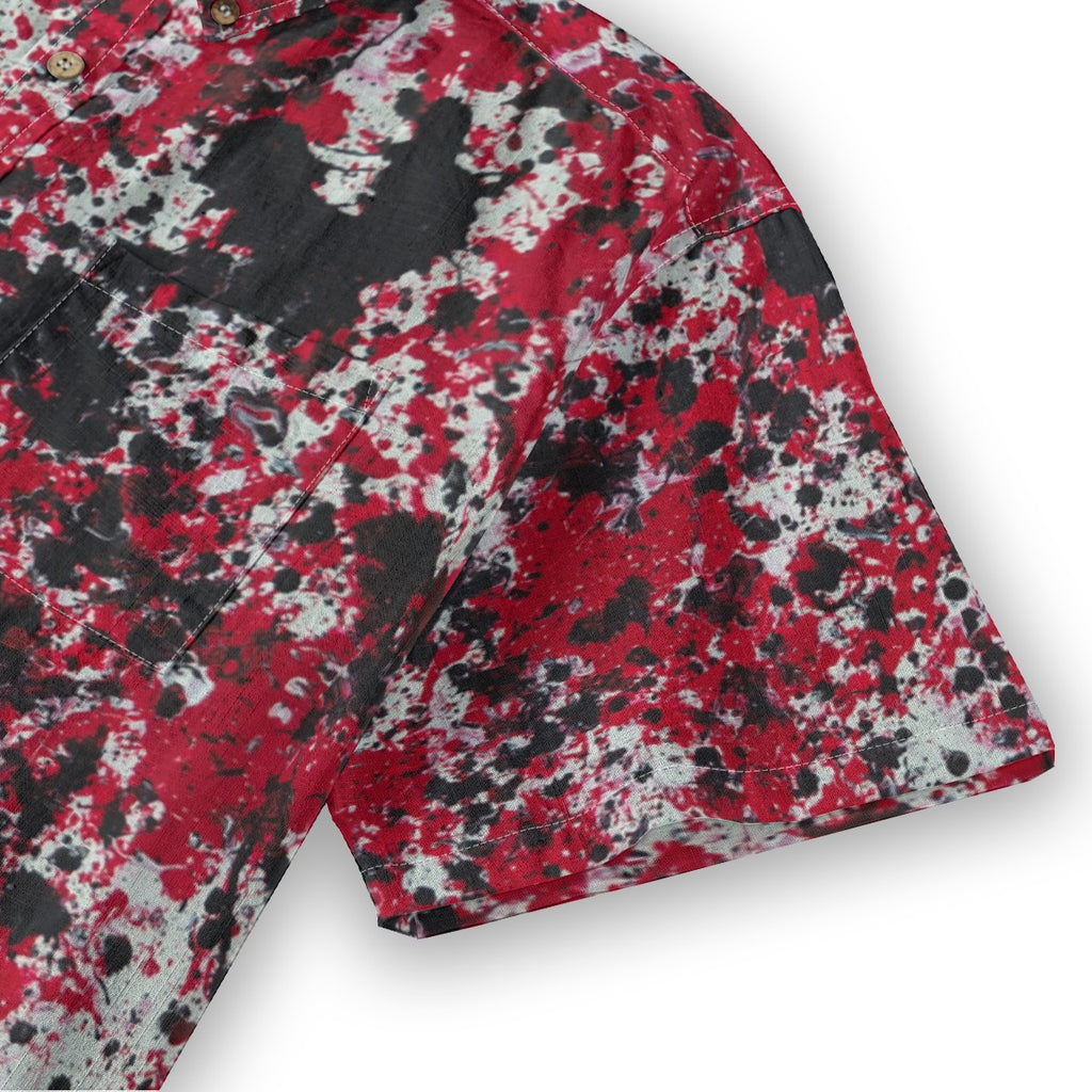 All-Over Print Men's Breathable Cotton Shirt|125GSM