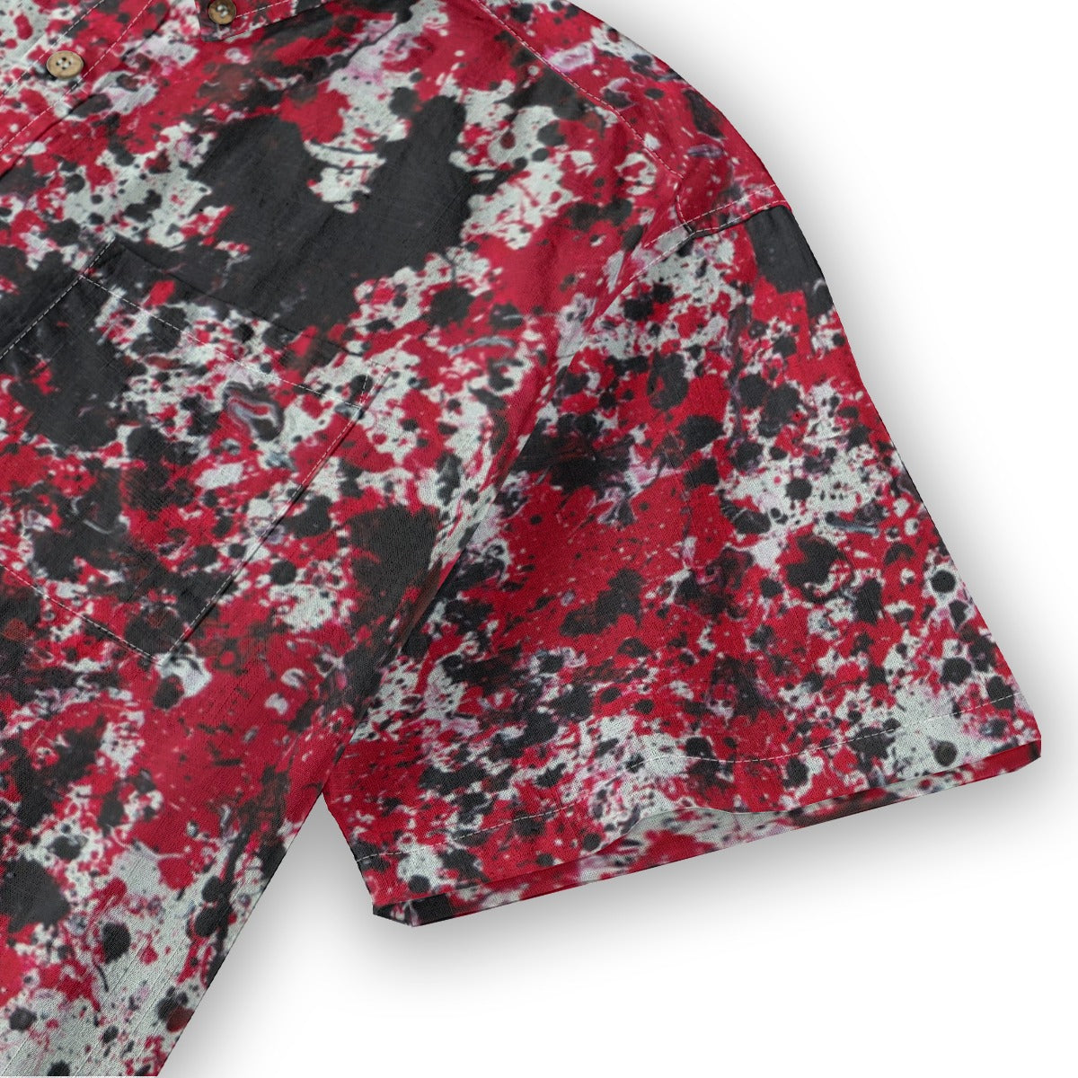 All-Over Print Men's Breathable Cotton Shirt|125GSM