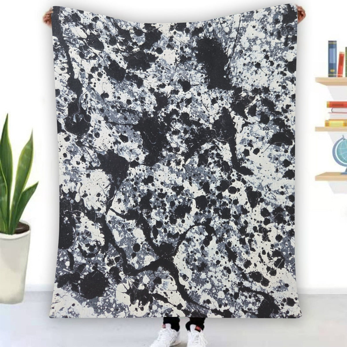 Single-Side Printing Flannel Blanket