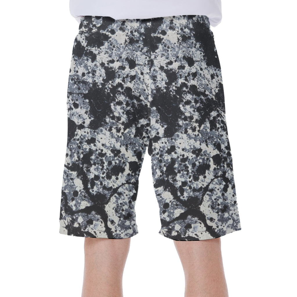 All-Over Print Men‘s Beach Shorts With Lining
