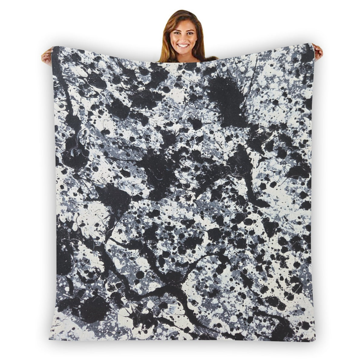 Single-Side Printing Flannel Blanket