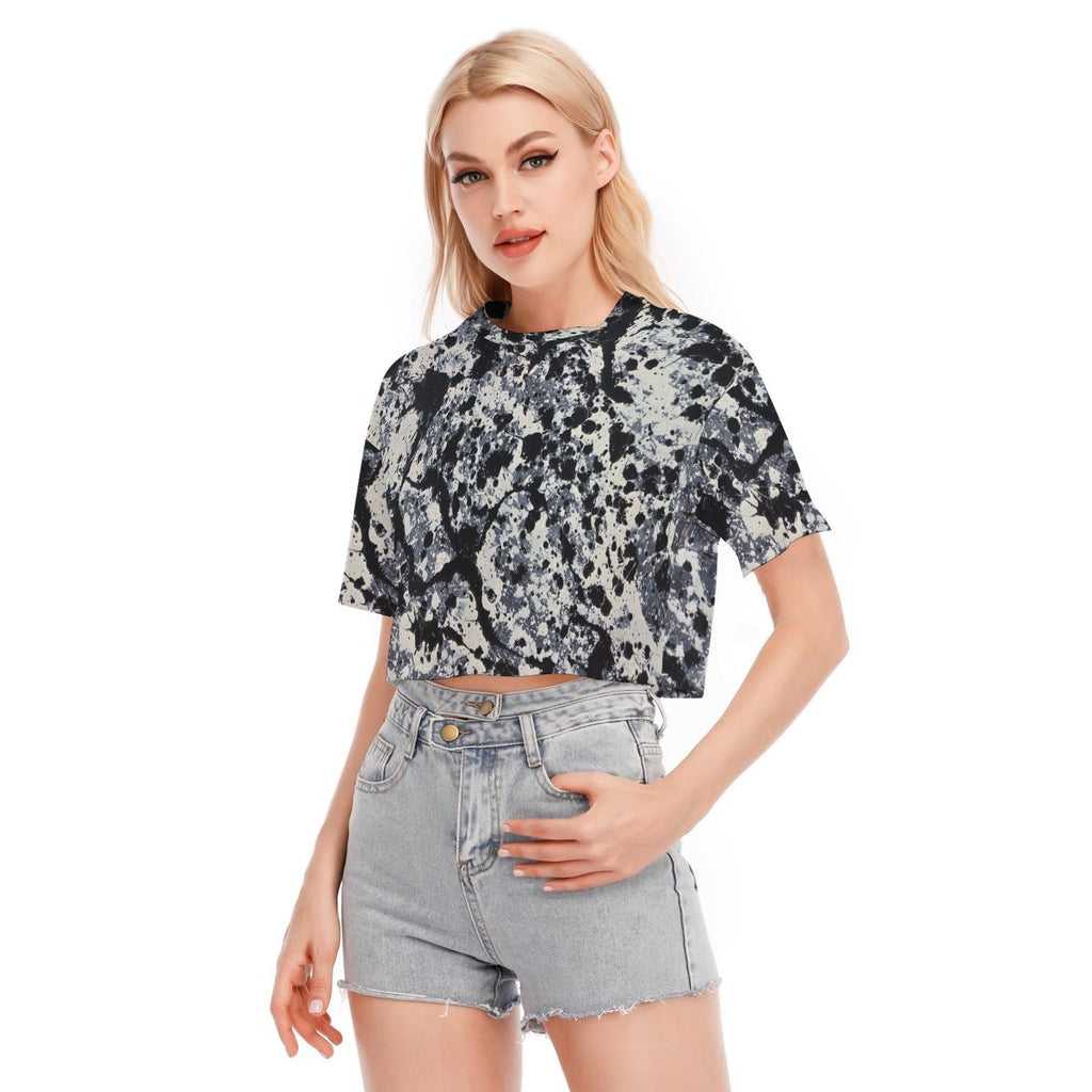 All-Over Print Women's Cropped T-shirt | 190GSM Cotton